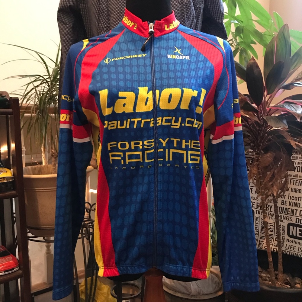 Labor Paul Tracy Forsythe Racing LongSleeve Zip Up